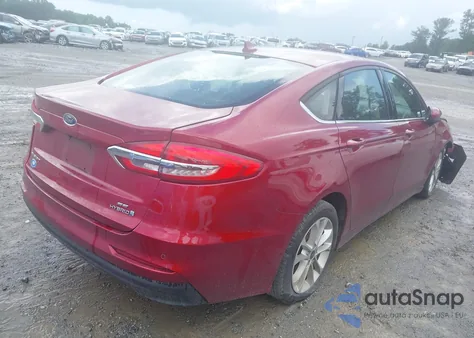 2019 Ford Fusion Se z USA, uszkodzony, nr VIN 3FA6P0LU2KR225033